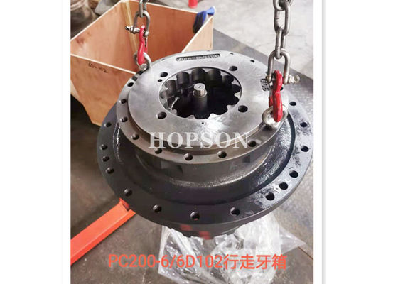 PC200-6 6D102 खुदाई के लिए अंतिम ड्राइव खुदाई गियरबॉक्स 708-8F-00061